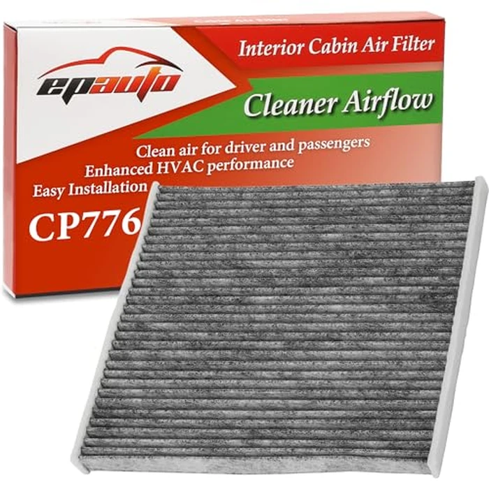 EPAuto CP776 (CF11776) Cabin Air Filter with Activated Carbon Replacement for Nissan Altima (2013-2018), Maxima (2016-2023), Murano (2015-2024), Pathfinder (2013-2020), Infinit QX60 (2014-2020) by EPAUTO - Image 1