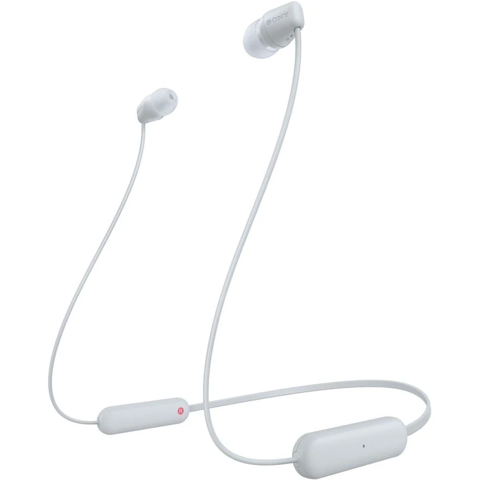 Sony WI-C100 Wireless In-Ear Headphones - White by Sony - Image 1