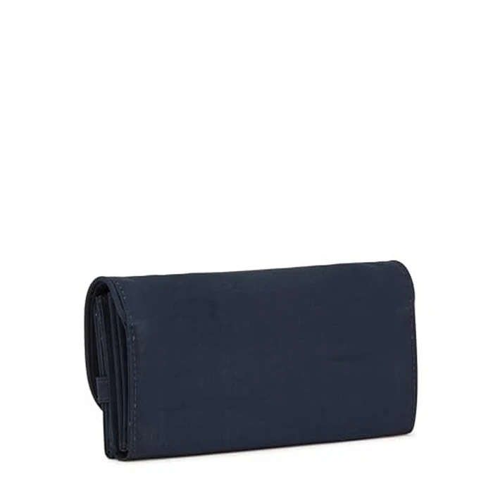Kipling Women's Money Land, RFID Anti-Hacker Technology, Nylon Snap Wallet, Blue Bleu 2, 7.25''L x 4''H x 1''D, 100318153 by KIPLING KIPLING - Image 2
