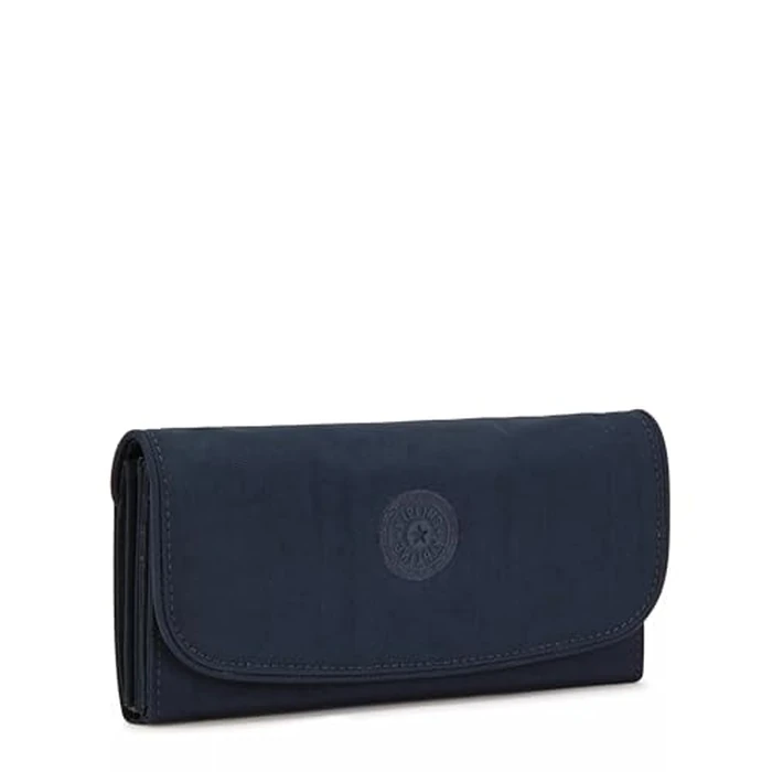 Kipling Women's Money Land, RFID Anti-Hacker Technology, Nylon Snap Wallet, Blue Bleu 2, 7.25''L x 4''H x 1''D, 100318153 by KIPLING KIPLING - Image 4