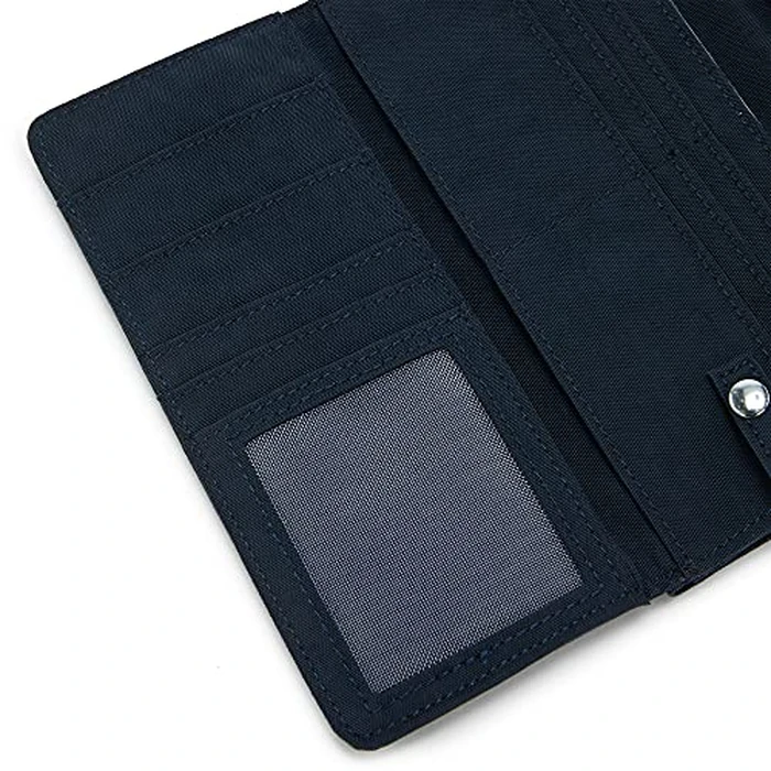 Kipling Women's Money Land, RFID Anti-Hacker Technology, Nylon Snap Wallet, Blue Bleu 2, 7.25''L x 4''H x 1''D, 100318153 by KIPLING KIPLING - Image 6