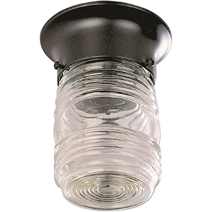 Aspen Creative 23603-01, Replacement Clear Jelly Jar Glass Shade,Use for Indoor and Outdoor, 3-5/8"Dia x 4-3/4"H/Fitter 3-1/4" by Aspen Creative - Image 2