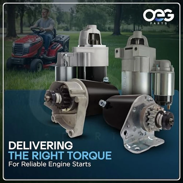 OEG Parts New Starter Compatible with 79-90 Onan B43M B48M, 88-99 P-216 218 220 224 & 81-87 Case Loader, 80-86 Miller Welder 77115C91, 1910933, 4754840, SM10795, RS41003, SAB0006, 41021020 by Parts Player - Image 8