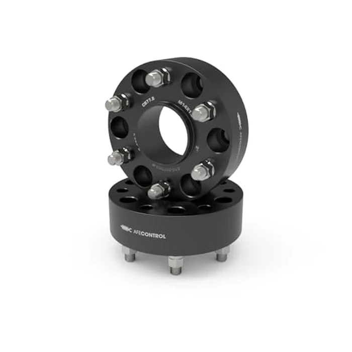 aFe CONTROL Forged Aluminum Wheel Spacers - #610-20T002-B - RAM 1500 (DT) 19-25 6x5.5mm, CB 77.8mm, 2 IN Thickness by aFe Power - Used - Like New condition - CA$101.02