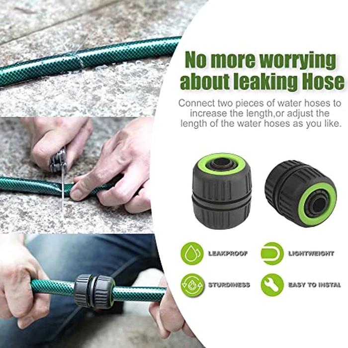 100FT Flexible Garden Hose for Patio: 5/8 Inch Lightweight Water Hose with Male to Female Leak-Free Connections for Large Residential Yard Use by Orgrimmar - Image 4