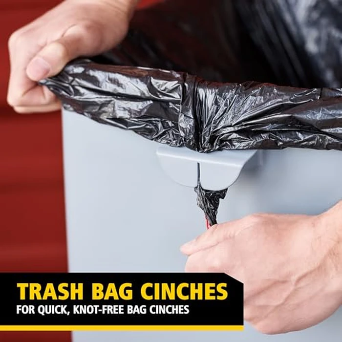 Rubbermaid Commercial Products Square Trash/Garbage Container with Untouchable Swing Top Lid, 23-Gallon, Gray, Perfect for Outdoor/Restaurant/School/Kitchen by Rubbermaid Commercial Products - Image 5