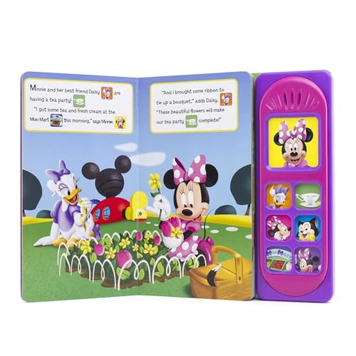 Disney Minnie Mouse - Let's Have a Tea Party! Little Sound Book - PI Kids (Play-A-Sound) by PI Kids - Image 2