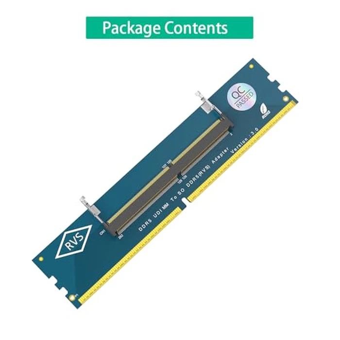 Laptop DDR5 RAM to SO DDR5 U-DIMM Desktop Adapter Card Memory Tester Converter by Mustpoint - Image 7