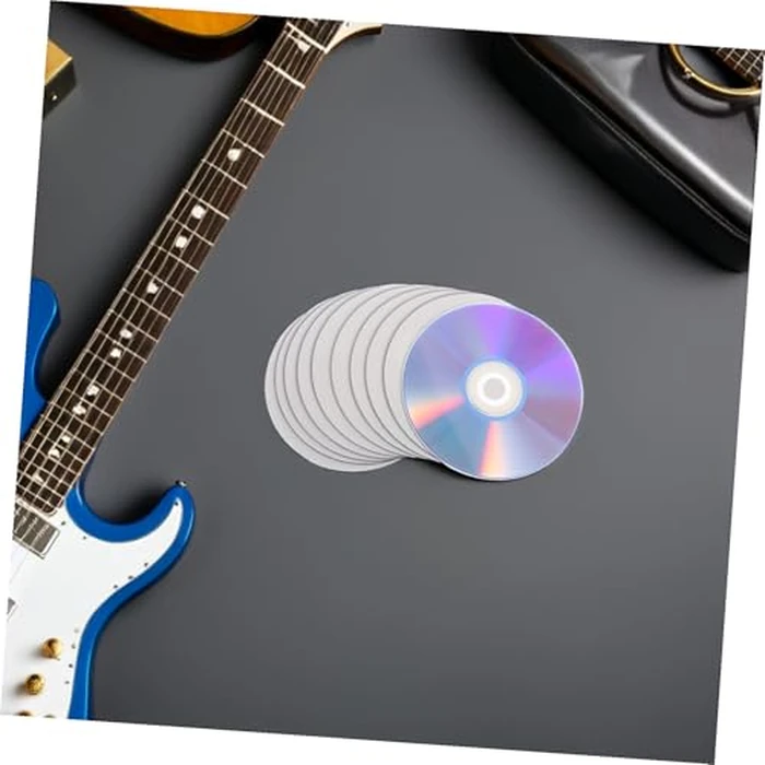 Abaodam 10pcs Blank Cd-rw Discs, Rewritable Storage Media for Music Audio Recording Backup Data Duplication by Abaodam - Image 7