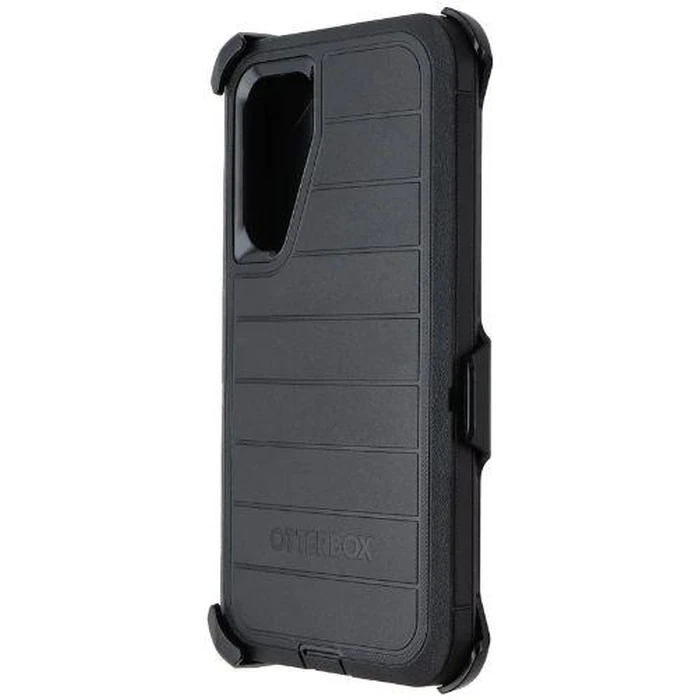 OtterBox Defender Pro Series Phone Case & Holster for Galaxy A54 (5G) - Black by OtterBox - Refurbished - Good condition