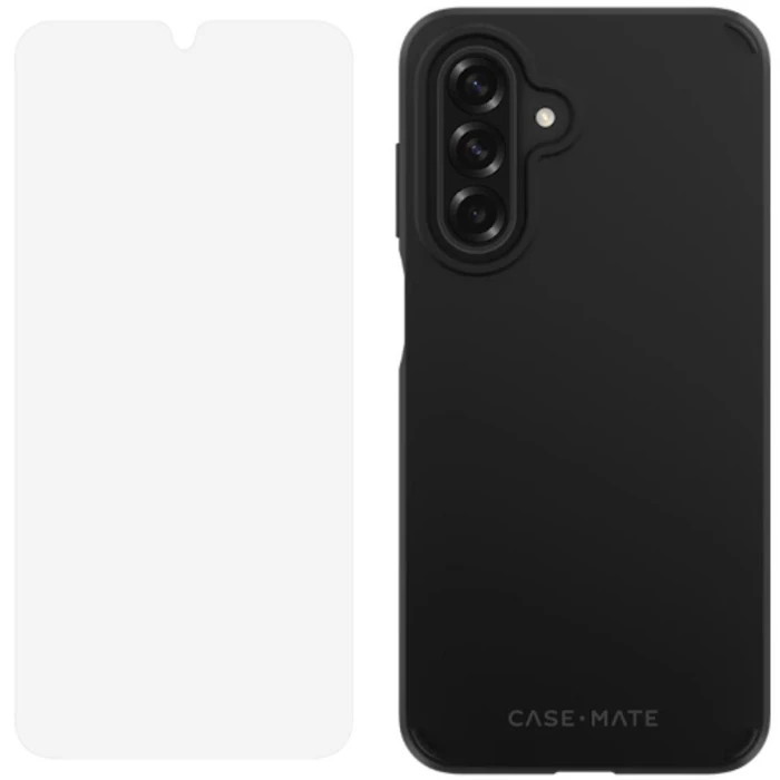 Case-Mate Protection Pack (Glass + Tough Phone Case) for Samsung Galaxy A25 5G - Black - Brand New by Case-Mate - Refurbished - Brand New condition - US$8.98