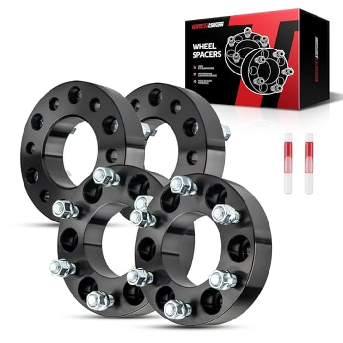 Torchbeam 6x135mm to 6x139.7mm Lug Centric Wheel Adapters 1.5 inch with M14x2 Thread Pitch,87.1mm Hub Bore,4pcs Adapters for F-1-50, Expedition, Navigator, Mark LT,Changes Bolt Pattern by Torchbeam - Used - Acceptable condition - CA$99.68