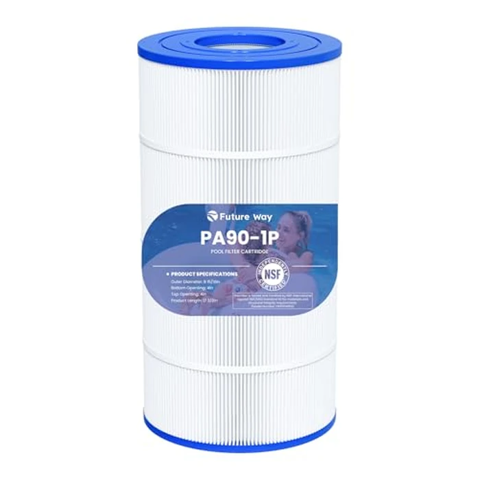 Future Way C900 Pool Filter Cartridge Replacement for Hayward C900, Replace Pleatco PA90, Hayward CX900RE, Unicel C-8409, 90 sq.ft by Future Way - Image 1