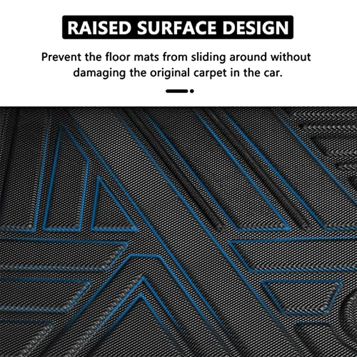 Fit for Hyundai Kona 2018-2023 Cargo Liner Floor Mats All Weather Rear Trunk Mat Waterproof Car Cargo Mat for Kona 2018-2023 Accessories Custom Fit Cargo Mat Trunk Mat for Kona Heavy Duty Floor Mats by PUSNMI - Image 5