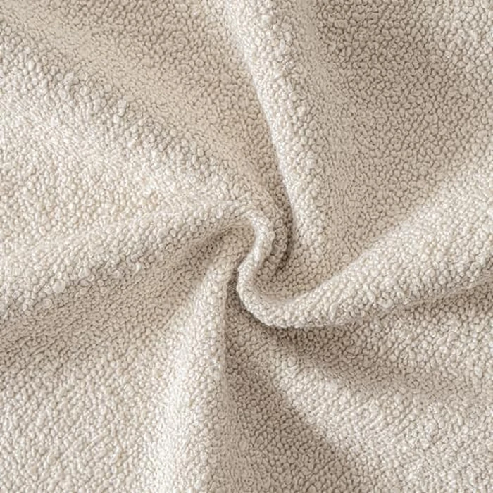 MIULEE 20x20 Inch Decorative Pillow Covers for Couch Bed Set of 2 Textured Boucle Neutral Throw Pillow Covers Natural Beige Ivory Accent Solid Pillowcases Sofa Living Room Home Decor by MIULEE - Image 6