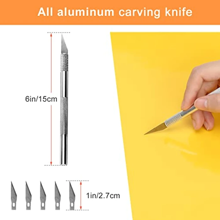 Luxiv Car Window Tint Application Tools Kit, 9 Pcs Vehicle Glass Protective Film Installing Tool, Squeegee Automotive Film Scrapers by Luxiv - Image 5