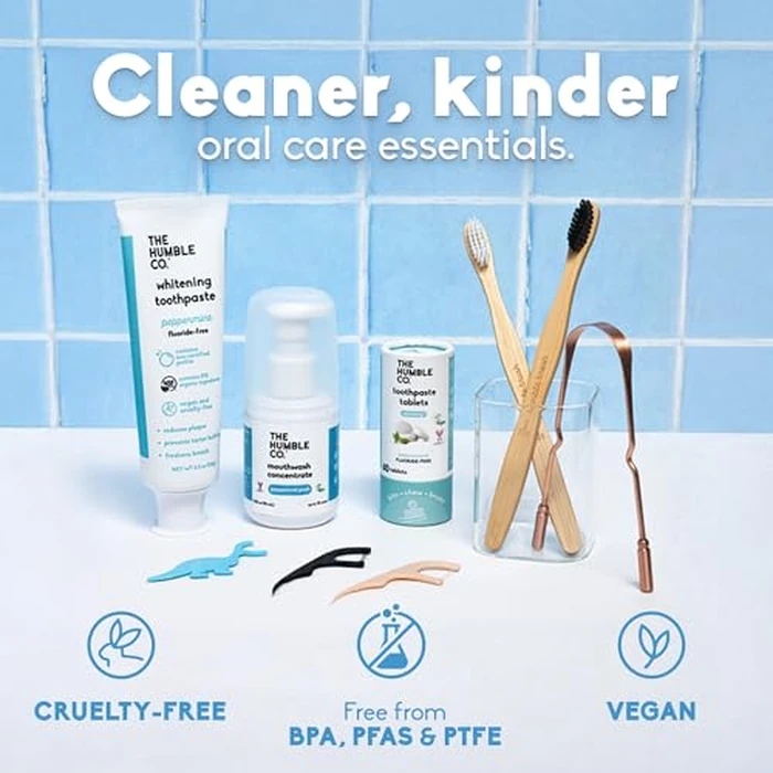The Humble Co Bamboo Electric Toothbrush Heads Compatible with Oral B Toothbrushes - Replacement Toothbrush Heads with Soft Bristles - Dental Oral Care & Hygiene - Regular Bristles by The Humble Co. - Image 5