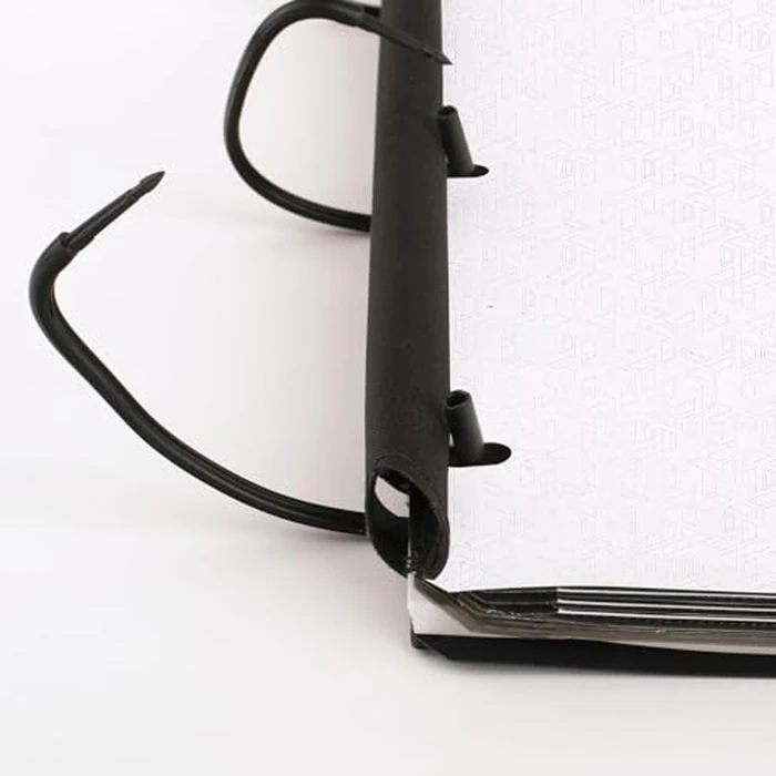 Five Star Flex Refillable Notebook + Study App, College Ruled Paper and 1-1/2 Inch TechLock Ring Binder with Pockets, Tabs and Dividers, 300 Sheet Capacity, White (29324AE2) by Five Star - Image 3