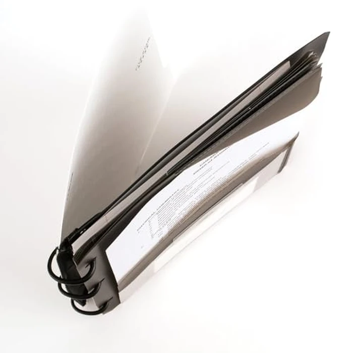 Five Star Flex Refillable Notebook + Study App, College Ruled Paper and 1-1/2 Inch TechLock Ring Binder with Pockets, Tabs and Dividers, 300 Sheet Capacity, White (29324AE2) by Five Star - Image 4
