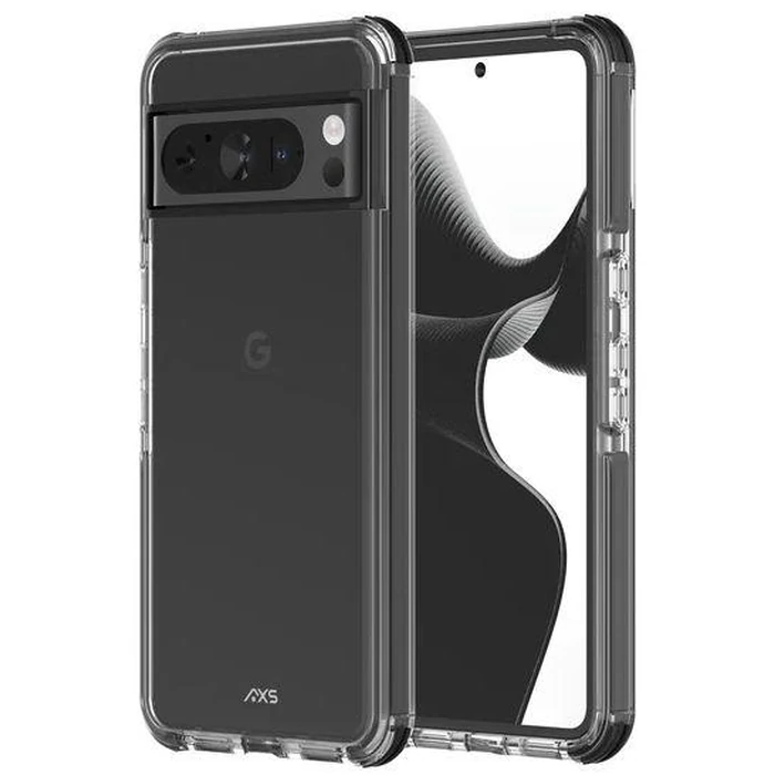 Axessorize PROShield Plus Drop-tested Clear Phone Case for Google Pixel 8 Pro - Black by Axessorize - Image 2