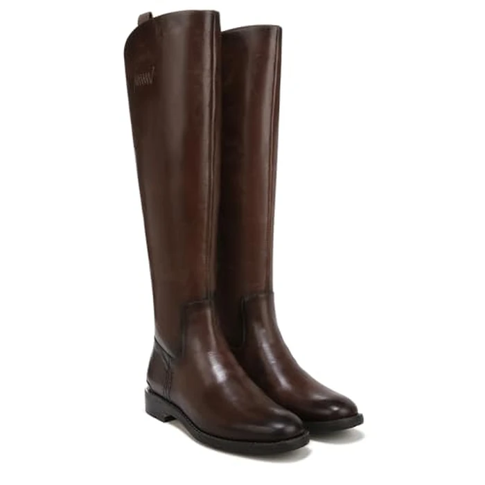 Franco Sarto Women's L-Meyer Knee High Boot, Dark Brown Leather, 6.5 by Franco Sarto - Image 7