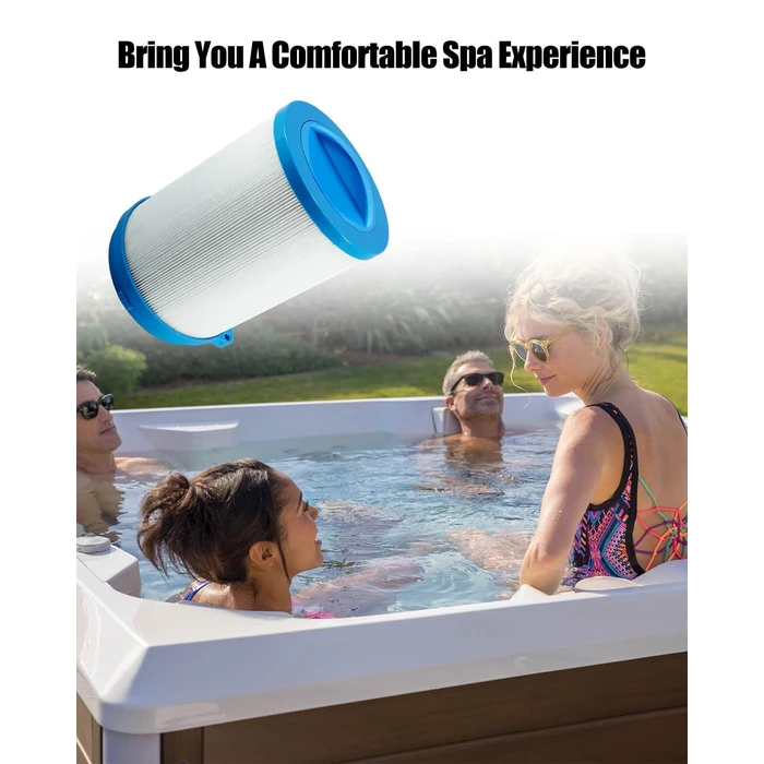 MQLPXI 6473-157 Depth Load Filter, 40 Sq Ft Top Filter Fit for Jacuzzi J-415 J-425 J-495 J-435 J-445 J-465 J-470 J-475 J-480 J-485 J-500, Hot Tub Filter with Removable Handle by MQLPXI - Image 6