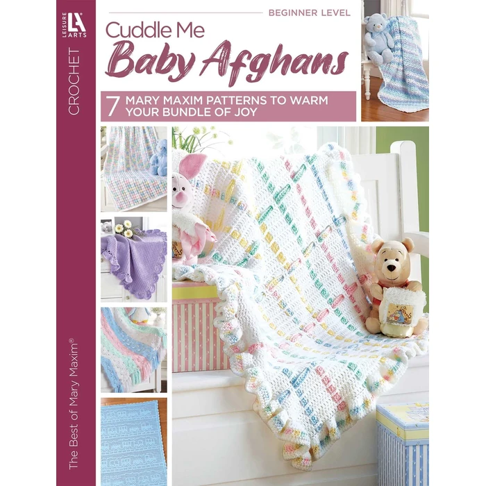 Cuddle Me Baby Afghans: Seven Designs to Crochet by LEISURE ARTS - Used - Like New condition - US$6.85