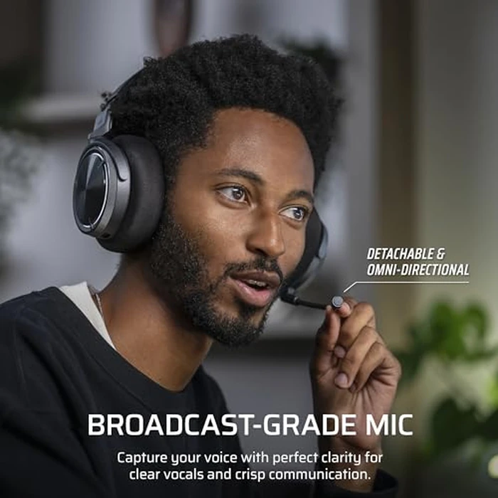 CORSAIR Virtuoso MAX Wireless Officially Licensed Xbox Series X S Gaming Headset - Dolby Atmos, Active Noise Cancelling, 2.4GHz Wireless & Bluetooth, Game/Chat Audio Controls, PC - Carbon by Corsair - Image 5