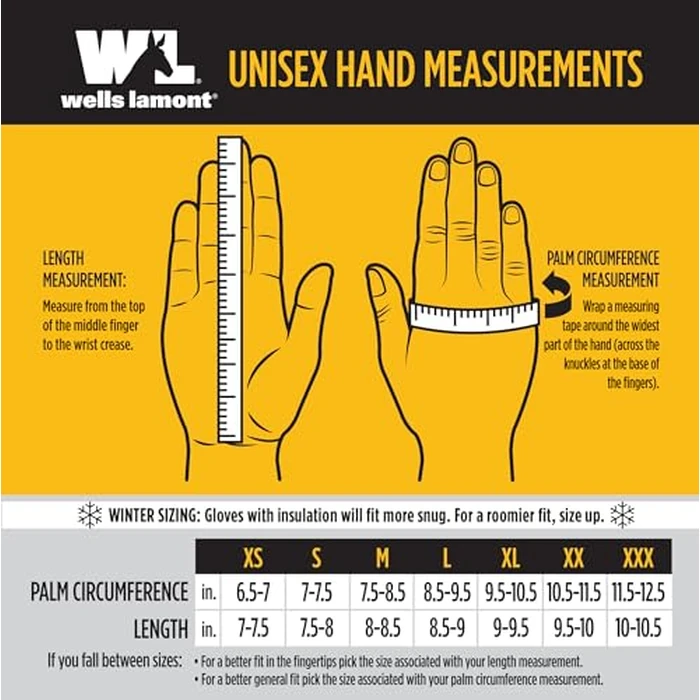 Wells Lamont HydraHyde Winter Mittens, Cowhide Leather, Large (812L) by Wells Lamont - Image 3