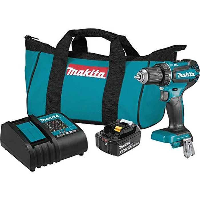 Makita XFD131 18V LXT(R) Lithium-Ion Brushless Cordless 1/2" Driver-Drill Kit (3.0Ah), Variable Speed by Makita - Used - Very Good condition - US$160.99