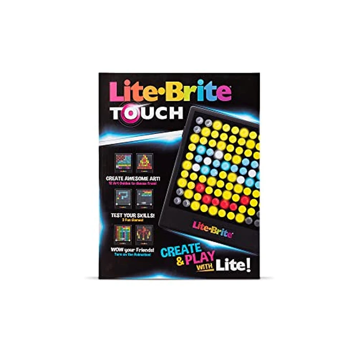 Lite-Brite Touch - Create, Play and Animate - Light Up Portable Stem Sensory Learning Toy, Creative Art Stem Toy for Girls, Boys, Unisex, Toddler, Holiday, Birthday, Gift, Ages 6+ by Lite Brite - Image 6