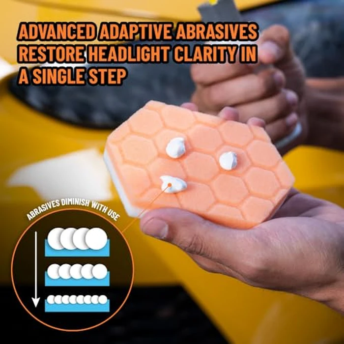 Chemical Guys Headlight Restore and Protect - Cleans, Restores Clarity, and Protects Headlights from Future Fading, Safe for Trucks, SUVs, Motorcycles, RVs & More - 16 oz by Chemical Guys - Image 4