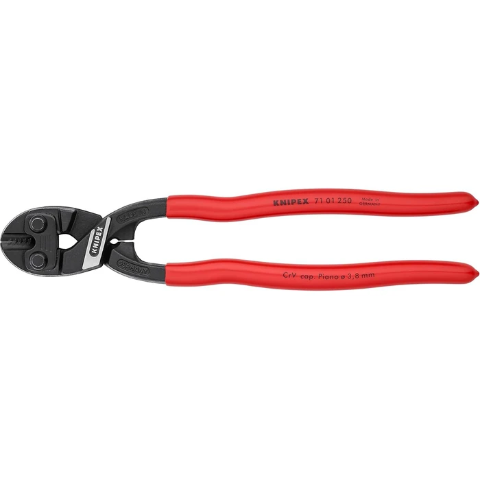 Knipex 71 01 250 10" CoBolt High Leverage XL Compact Bolt Cutters - Black/Red by Knipex - Refurbished - Premium condition