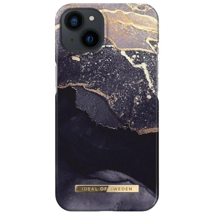 iDeal of Sweden Printed Phone Case for iPhone 13 - Golden Twilight Marble by iDeal of Sweden - Image 1