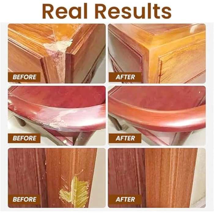 NuGrain Wood Repair Kit, Professional Wood Floor Scratch Repair, Floor Cover Nicks and Scratches, Hides Minor Defects, Restore a Finish for Wood by Generic - Image 7