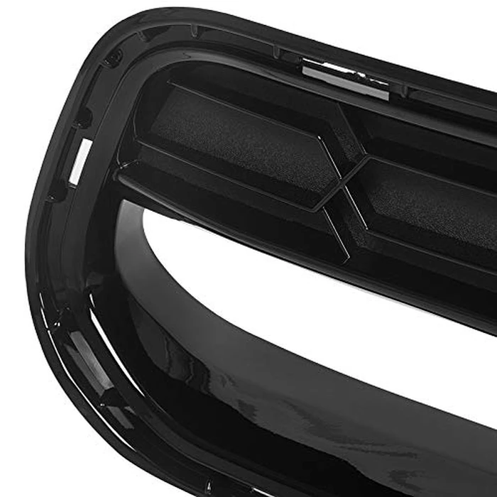 ALMULOO Grill Compatible with 2014-2019 Chevy Chevrolet Corvette C7 Models W/O Front Camera Black Plastic(ABS) Front Bumper Lower Grille by ALMULOO - Image 3