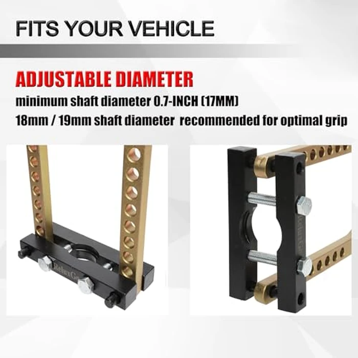 ReluxGo CV Joint Puller Propshaft Separator Tool Universal CV Axle Removal Tool CVJ CV Axle Puller U Joint Removal Tool by ReluxGo - Image 5