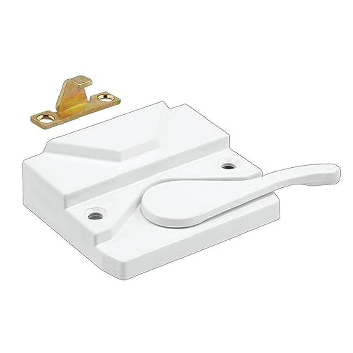 Prime-Line Products H 3953 Sash Lock and Keeper, Right Hand, White by Prime-Line - Used - Very Good condition - CA$15.56
