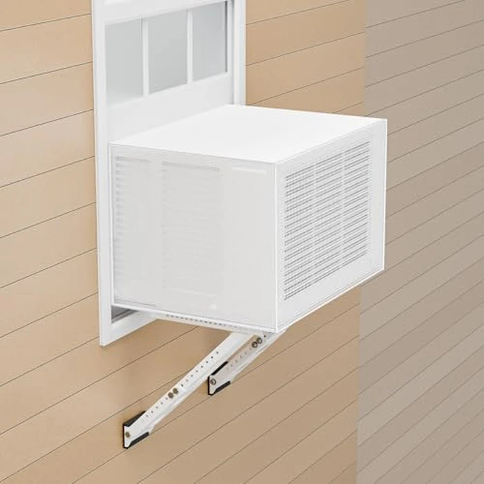 Air Conditioner Covers for Outside Window Units: Mesh Cover for Midea U Shaped AC 8000BTU 10000BTU 12000BTU, Waterproof Breathable PVC AC Cover, Anti-Leaf, Easy Air Flow, 20"x12.2"x13.4", White by Toutgood - Image 8