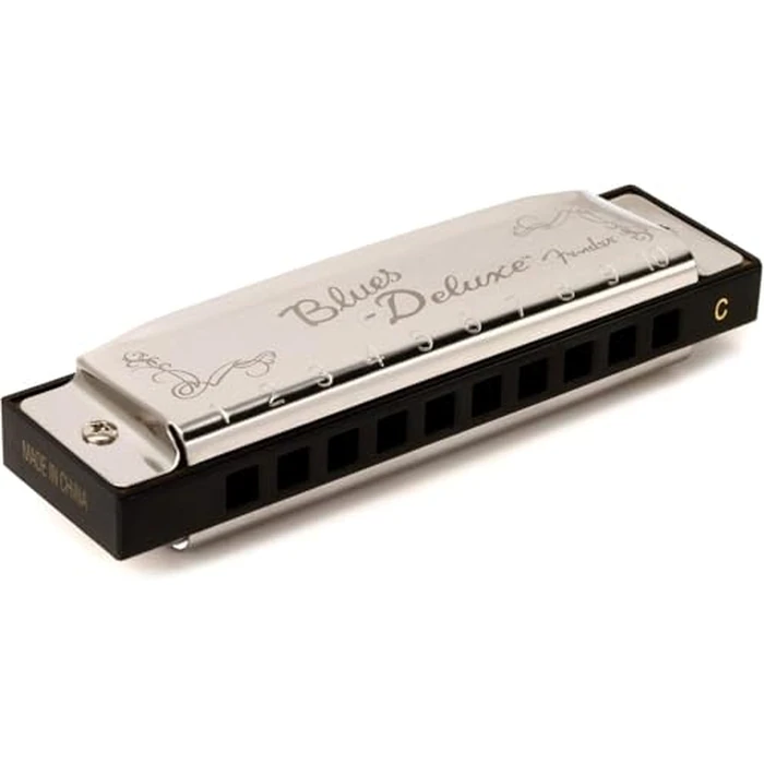 Fender Blues Deluxe Harmonica, Guitar Accessories, Key of C by Fender - Used - Like New condition - US$12.59