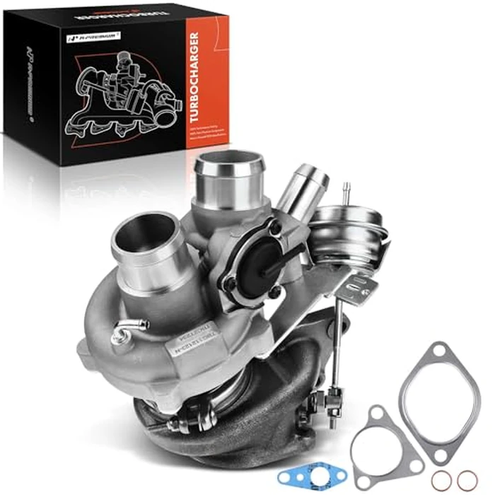 A-Premium Complete Turbo Turbocharger Kit, with Wastegate Actuator & Gasket, Compatible with Ford F-150 2011-2012, 3.5L, Replace# CL3Z-6K682-C, CL3Z-6K683-C by A-premium - Used - Good condition