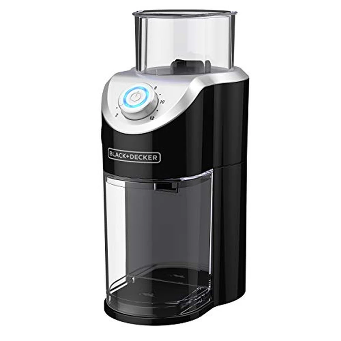Black & Decker Burr Mill Coffee Grinder, CBM310BD, Removable Grounds Container, Black by BLACK+DECKER - Used - Good condition