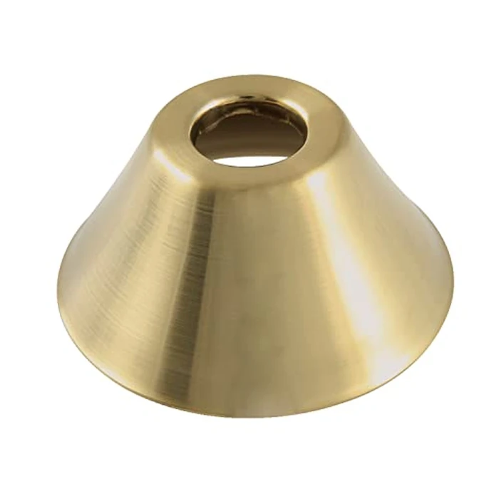 Kingston Brass FLBELL587 Trimscape 5/8-Inch O.D. Bell Flange, Brushed Brass by Kingston Brass - Used - Very Good condition - CA$23.88