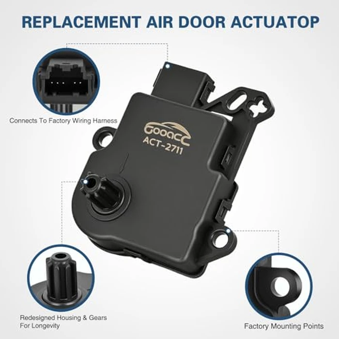 GOOACC A/C AIR Mode Door Actuator 604-234 for Ford Explorer & Flex 2011-2018, Ford Taurus 2008-2018, Lincoln MKT 2010-2018 by GOOACC - Image 8