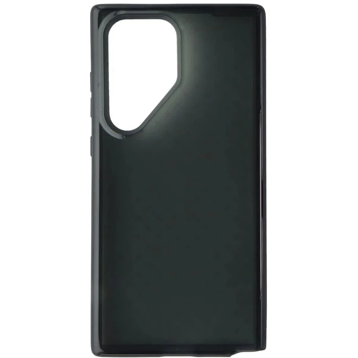 Tech21 Evo Check Flexible Gel Phone Case for Galaxy S23 Ultra - Smoke/Black by Tech21 - Image 1