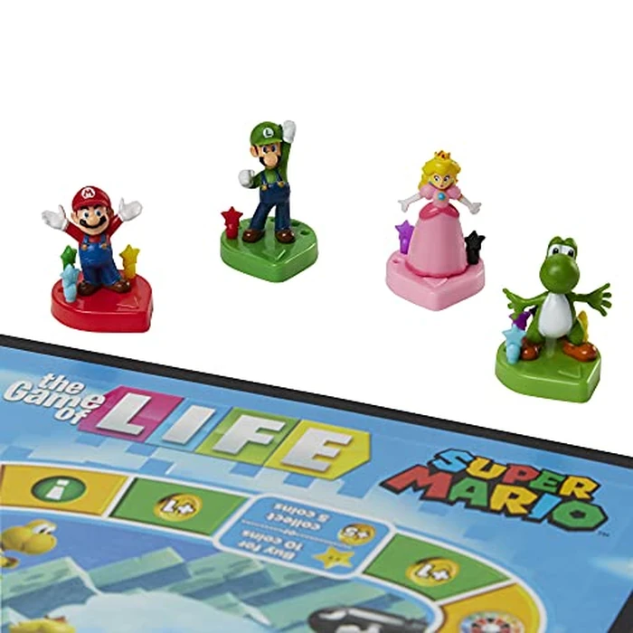 The Game of Life: Super Mario Edition Board Game for Kids Ages 8 and Up, Play Minigames, Collect Stars, Battle Bowser by Hasbro Gaming - Image 6