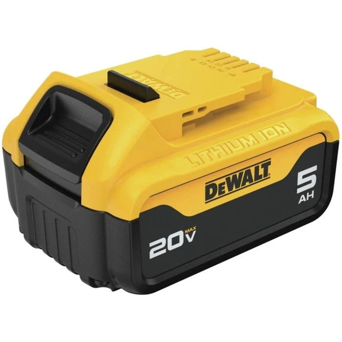 Dewalt DCB205-2CKR 20V MAX 5.0 AH Lithium-Ion Batteries and 12V MAX - 20V MAX Charger Starter Kit - Yellow/Black by Dewalt - Image 7
