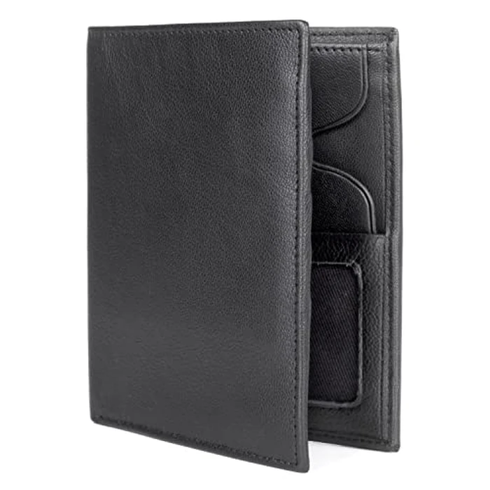 J. Buxton Emblem Credit Card Folio Black by BUXTON EST. 1898 USA - Image 5