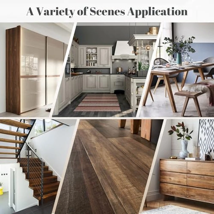 Wood Filler Sticks Set of 21 - Furniture Repair Kit for Scratches, Cracks, Nail Holes and Scuffs, Wood Wax Crayons Furniture Markers for Repairing Furniture, Floors, Tables, Cabinets, Doors and Desks by Xmnamc - Image 8