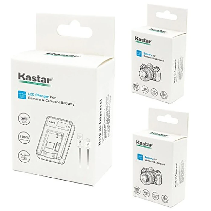 Kastar Battery (X2) & LCD Dual Charger Replacement for FNP-45, EN-EL10, LI-42B LI-40B, KLIC-7006 K7006, CNP-80 CNP80, D-Li63, D-Li108, DS-6365 Battery. by Kastar - Image 4